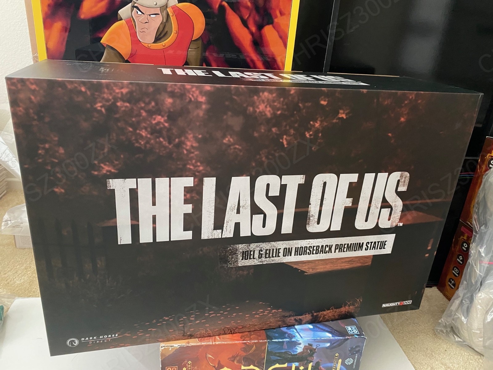 The Last of Us Joel & Ellie on Horseback Premium Statue Figure + COA #/1000 TLOU