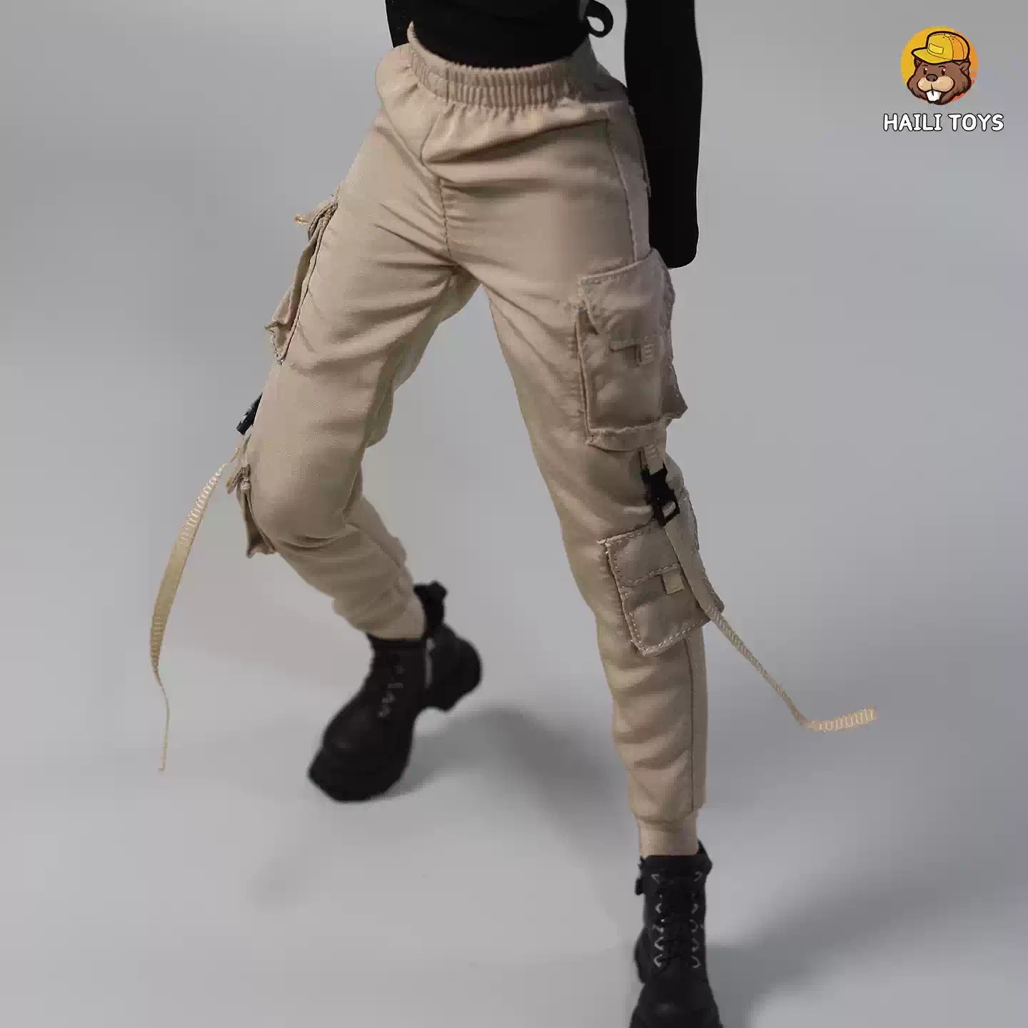 HAILI TOYS 1/6 HF013 Work Pants Trousers Model Fit 12” Male Man Action Figure