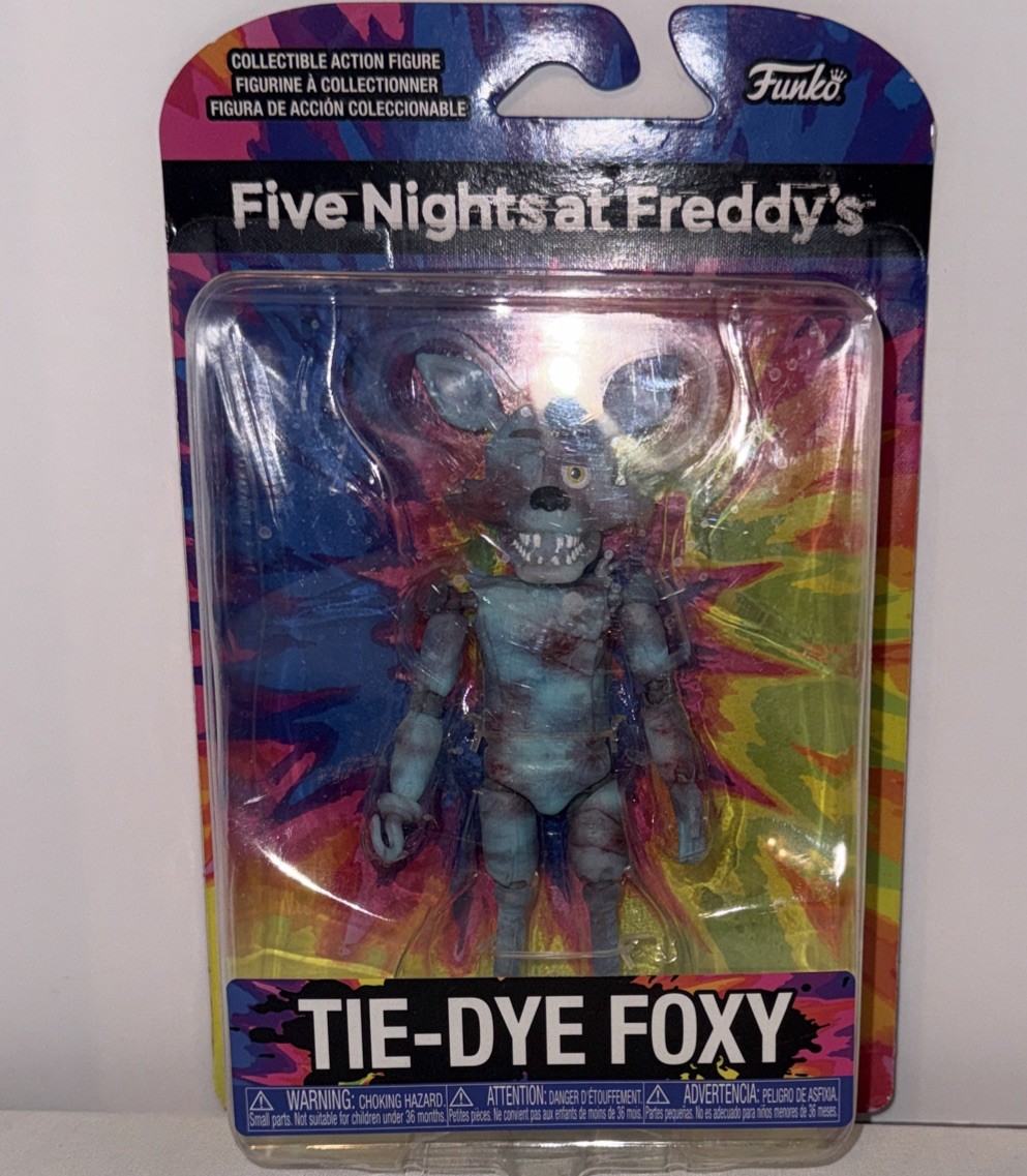 FUNKO • Five Nights at Freddys: Tie Dye FOXY • Action Figure – Brand New Sealed