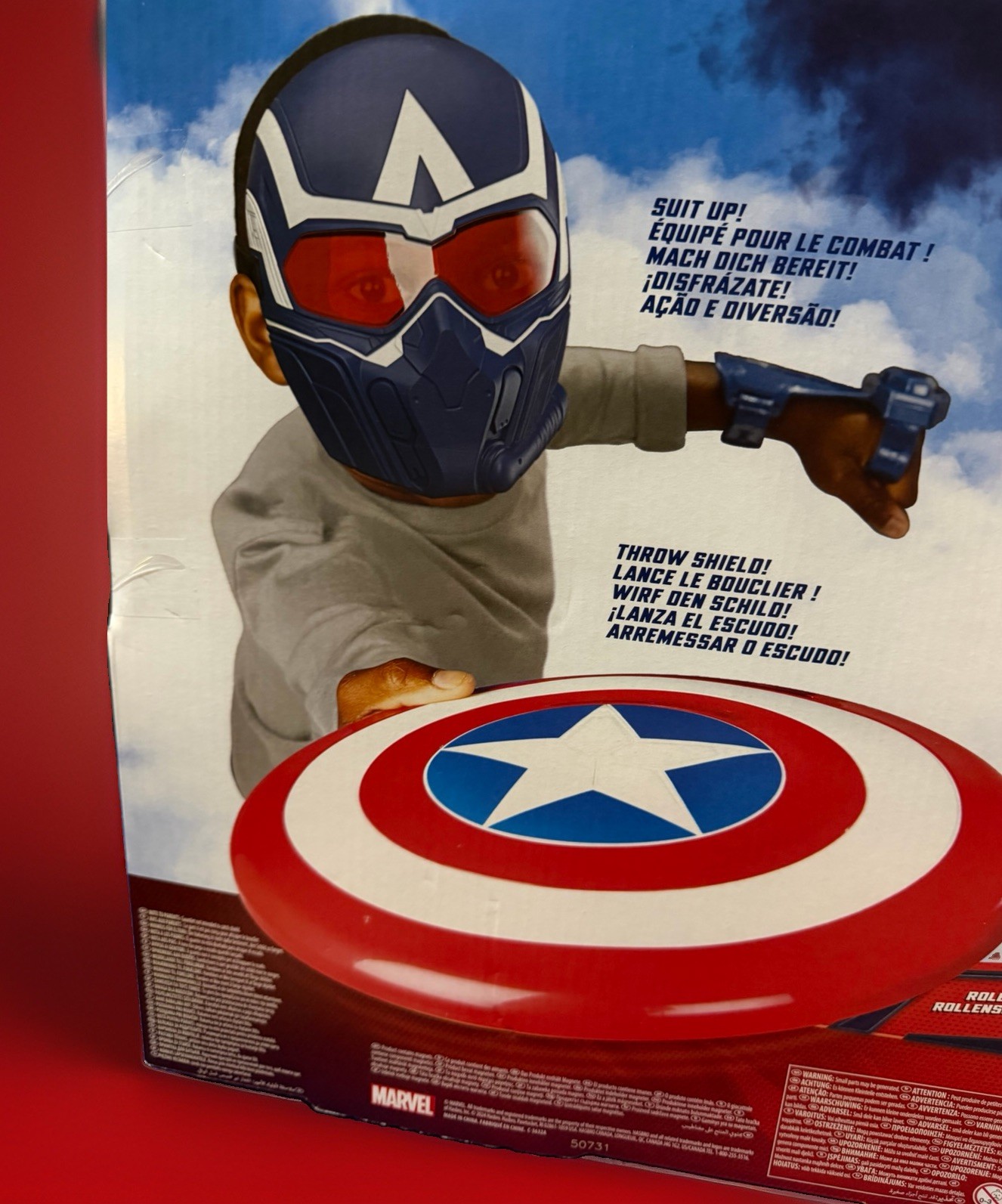 Captain America~Brave New World~Dress Up Set Hasbro Exclusive~Collectible~NEW!!